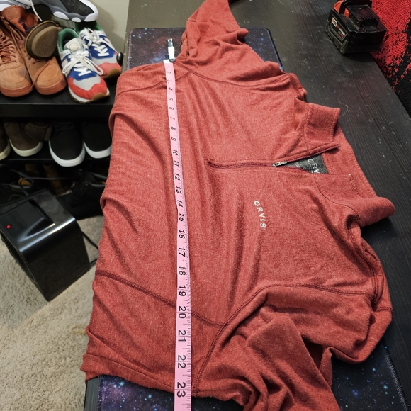 Orvis Mens 1/4 Zip PulloverOrvis Mens 1/4 Zip Pullover - Picture 5 of 10